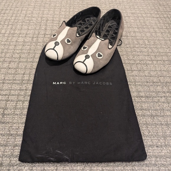 🦄 Marc by Marc Jacobs Grey Mr. Pickles Loafers - Picture 3 of 5